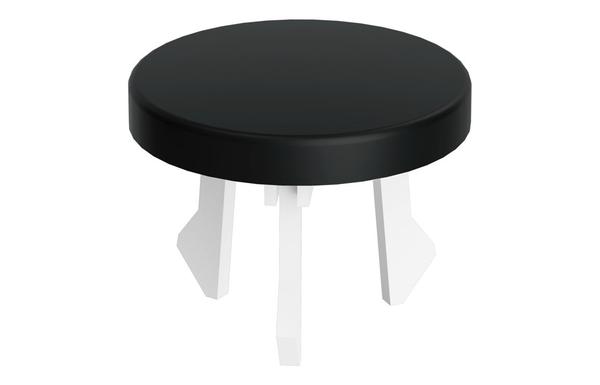 VitrA Basin Overflow Cover - Matt Black